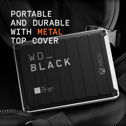 WD_BLACK 4TB P10 Game Drive for Xbox - Portable External Hard Drive HDD with 1-Month Xbox Game Pass - WDBA5G0040BBK-WESN