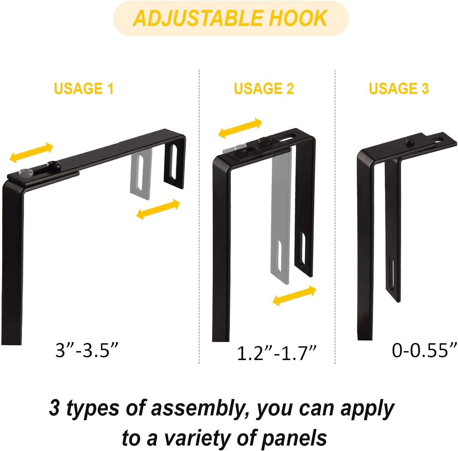 Hanging Organizer Cubicle File Holder - Wall Mount Storage, Office Cubical Accessories